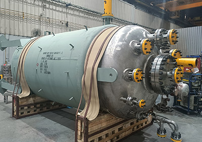 Jacketed High Thick Inconel Reactor for a Chemical Industry, India