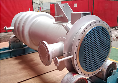 Titanium Heat Exchanger (Anodised) for Petrochemical Industry, India