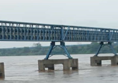 Pipe Conveyor crossing Kanhan River