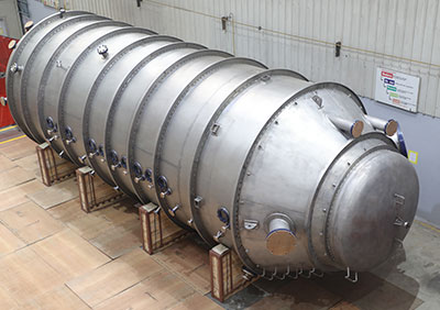 Titanium Evaporator for Salt Industry