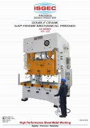 Double Crank Gap Frame Press