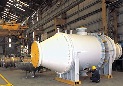 Flare Gas Heater for a Cracker Plant Process