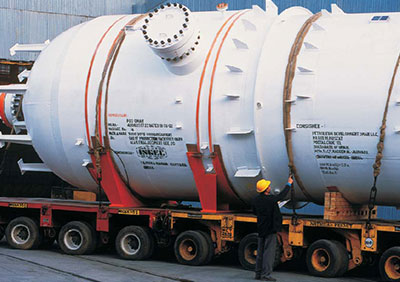 High Pressure Mercury Adsorber Vessel for a Gas Plant