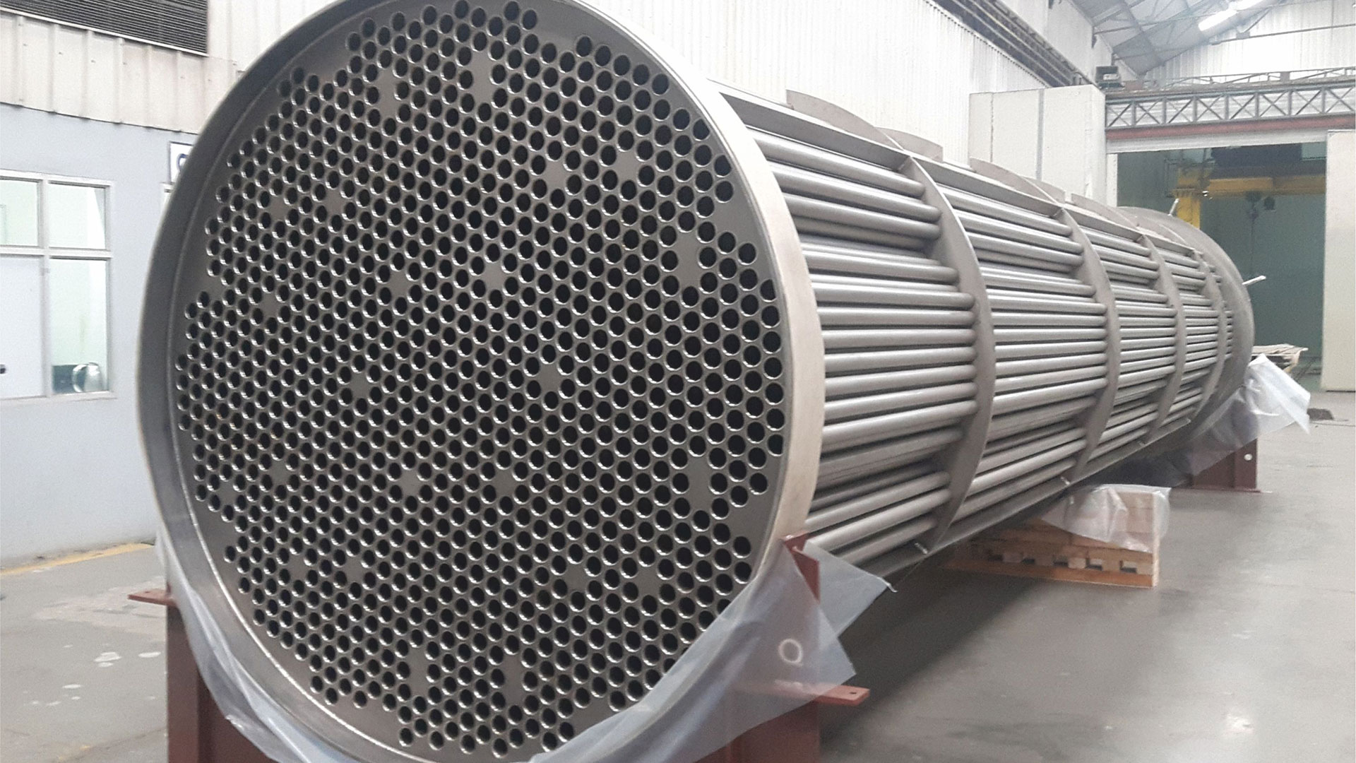 Titanium FFE for Soda Ash Industry