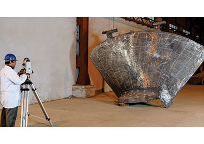 Magnetic Particle Test for Compressor Casing