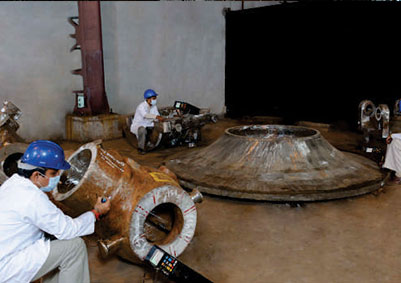 Ultrasonic testing for Coiler Drum Castings India