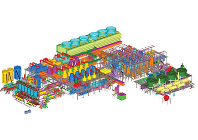 3D Model of 24000 TCD Process House
